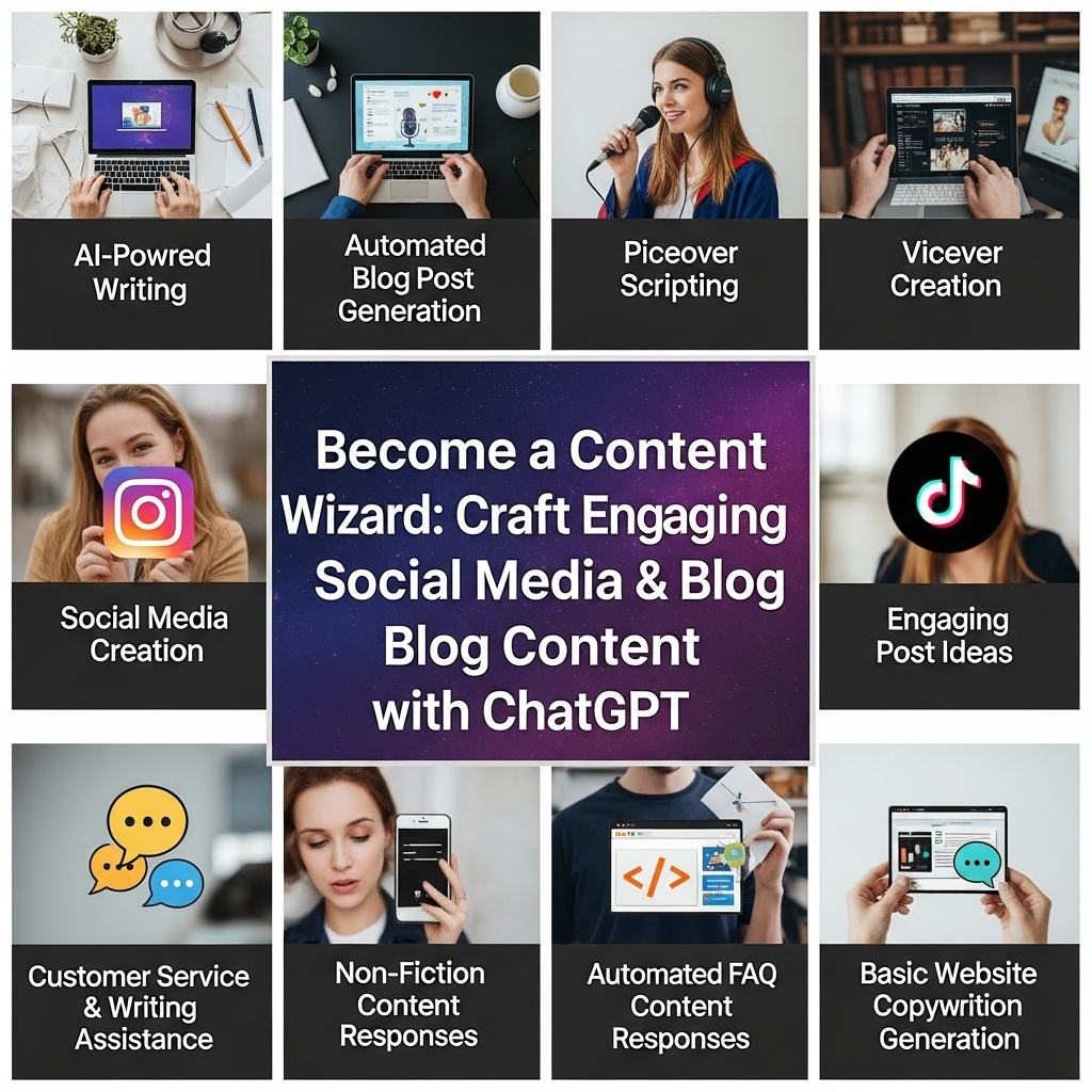 Become a Content Wizard: Craft Engaging Social Media & Blog Content with ChatGPT