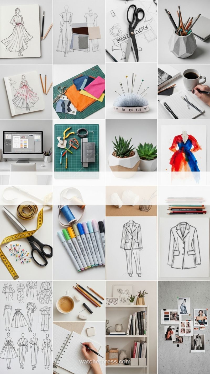 Behind the Seams: Inspiration and Fashion Design Tools