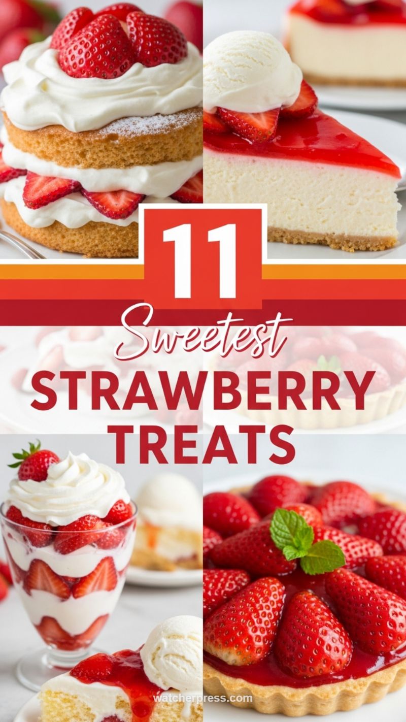 Berry Bliss: 11 Sweetest Strawberry Treats for Any Occasion