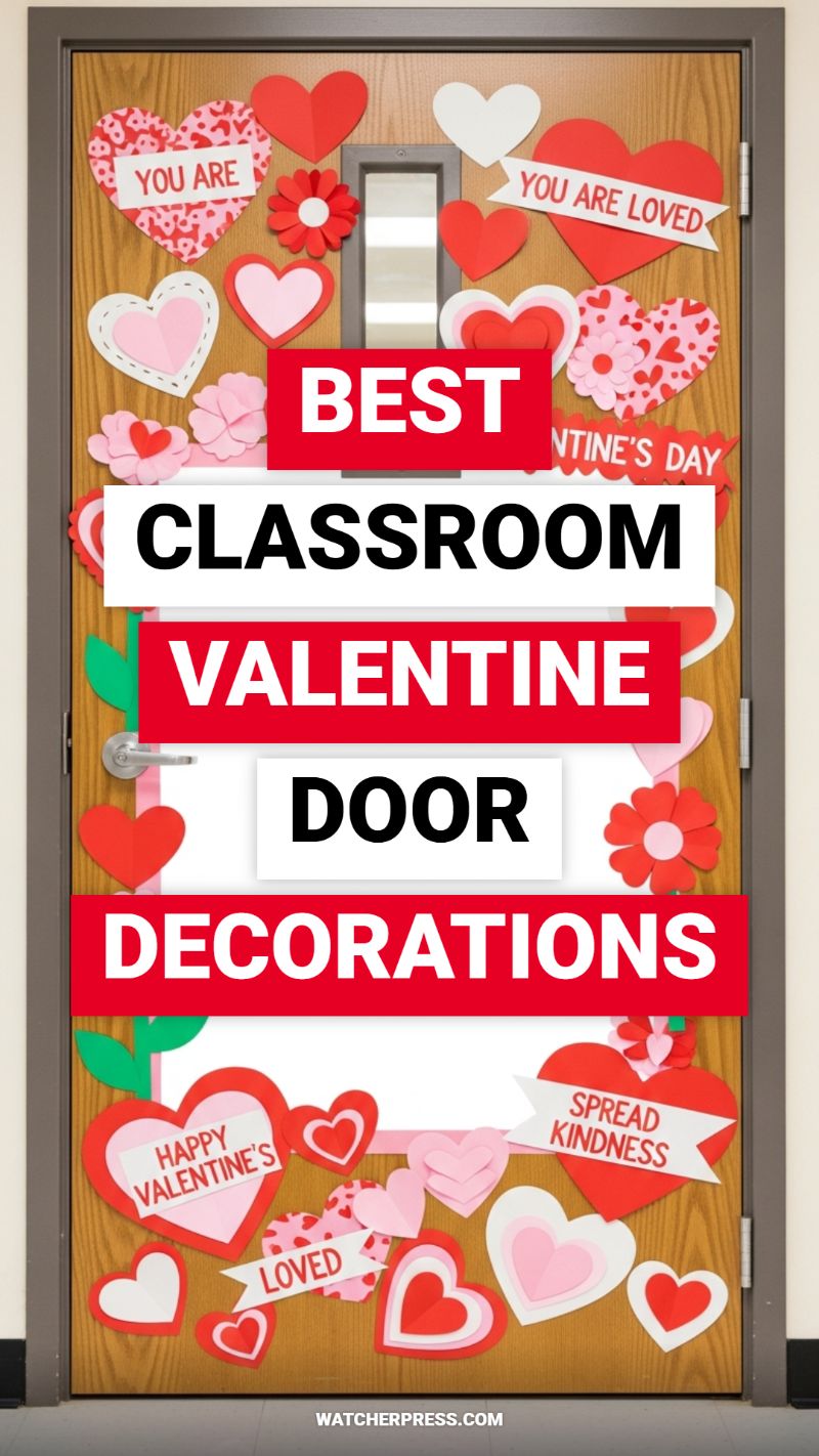 BEST CLASSROOM VALENTINE DOOR DECORATIONS