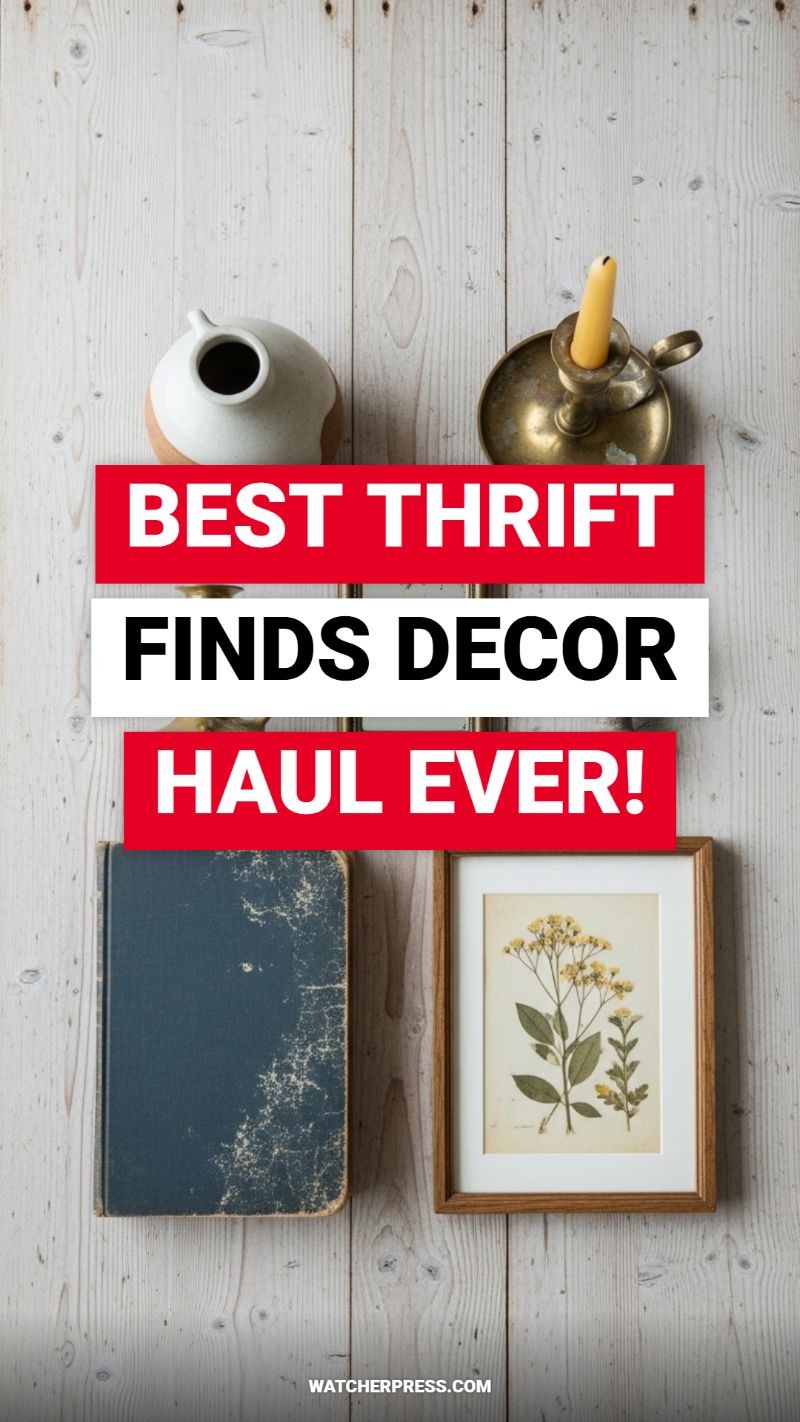 BEST THRIFT FINDS DECOR HAUL EVER!
