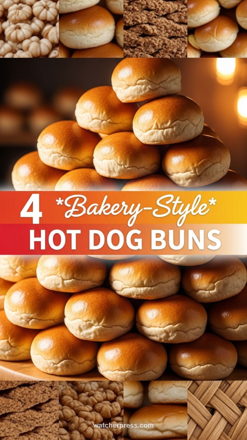 Better Than the Store: 4 Bakery-Style Hot Dog Buns