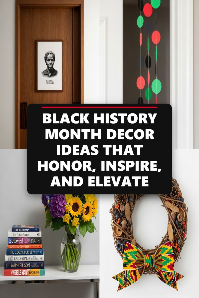 BLACK HISTORY MONTH DECOR IDEAS THAT HONOR, INSPIRE, AND ELEVATE