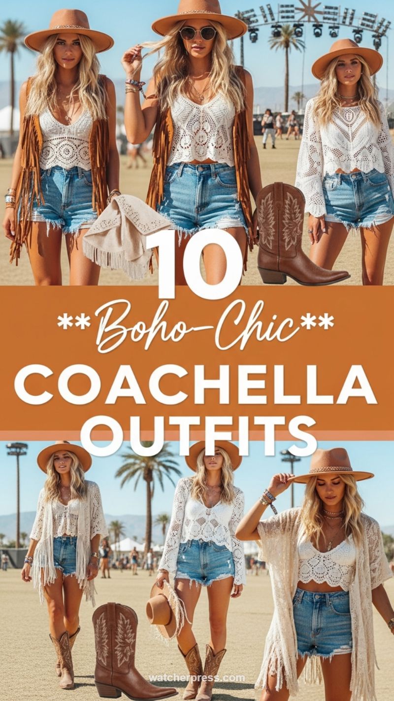 Boho-Chic Coachella Outfits