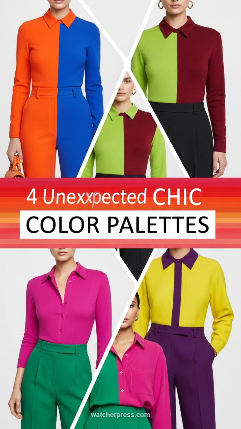 Breaking Norms: 4 Unexpected Chic Color Palettes