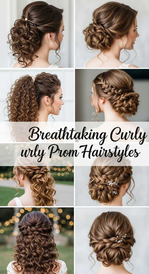 Breathtaking Curly Prom Hairstyles