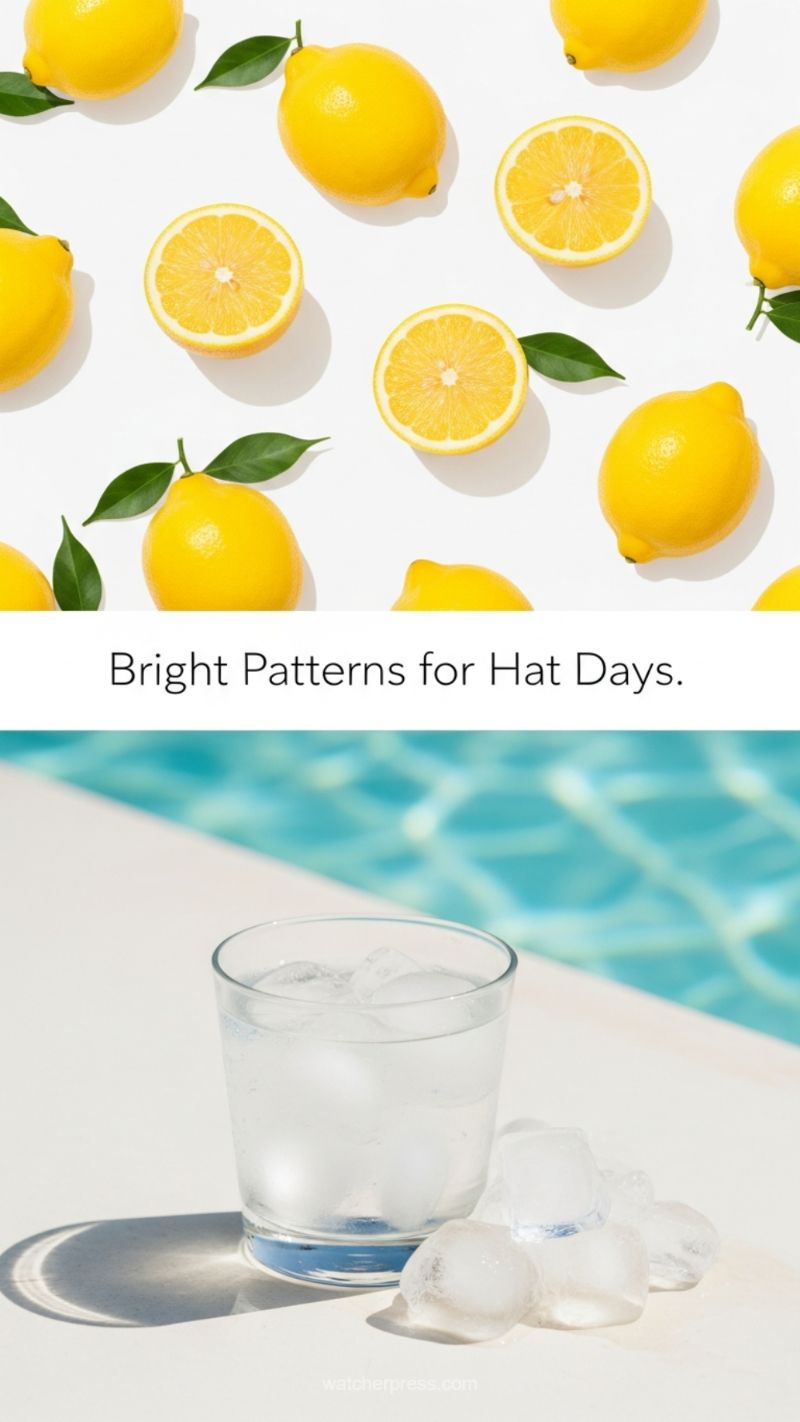 Bright Patterns for Hot Days: Zesty & Refreshing