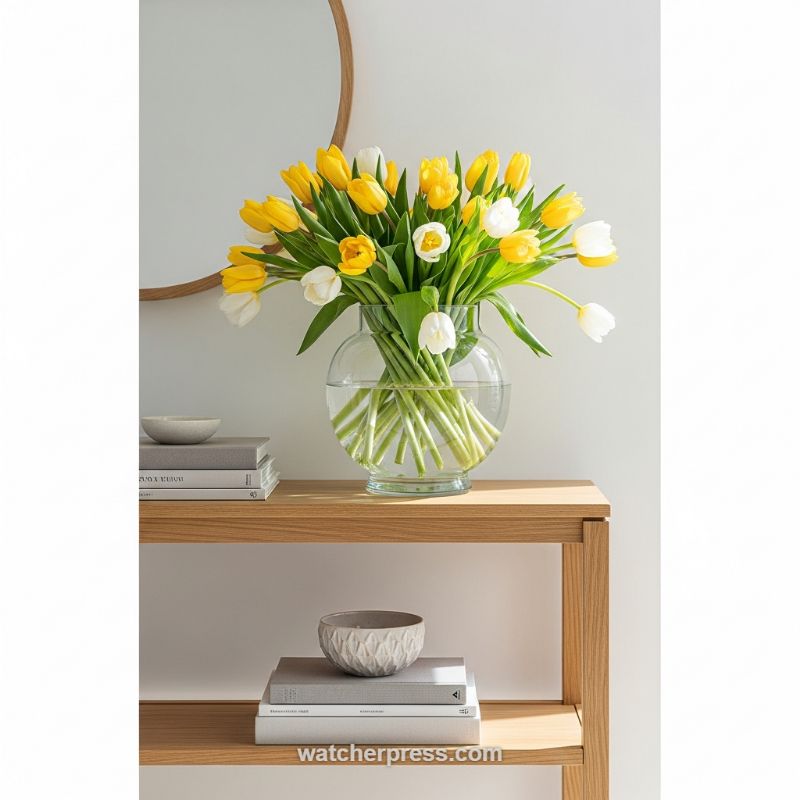 Brightening Your Space with Minimalist Floral Statements