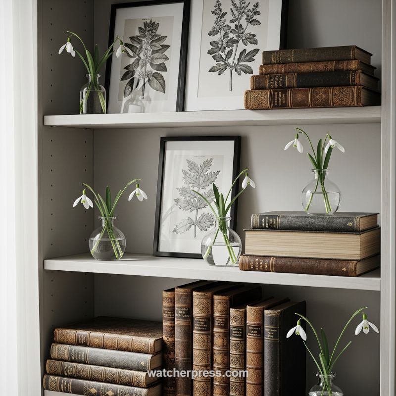 Bringing Botanical Elegance to Your Bookshelves