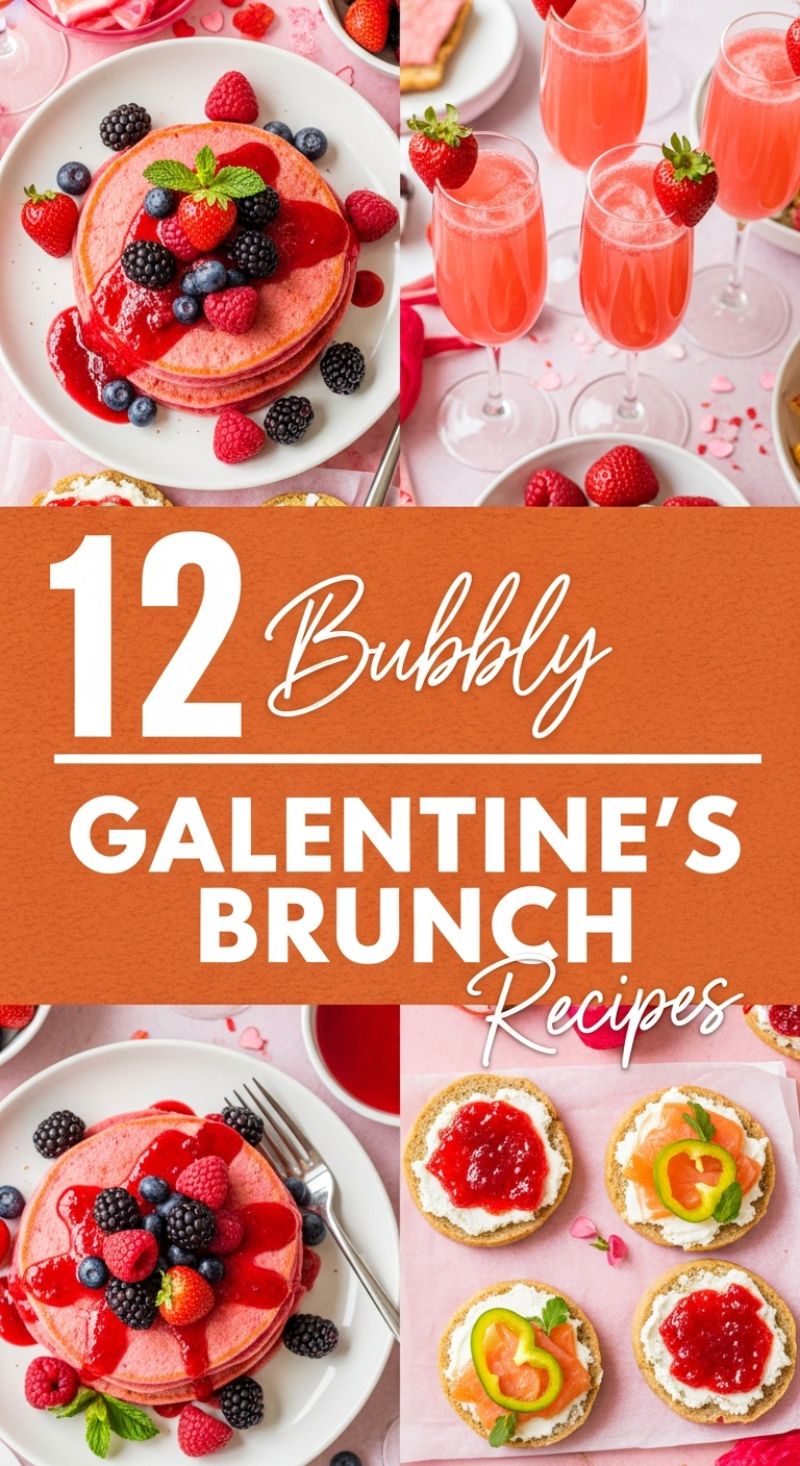 Bubbly Galentine's Brunch Recipes