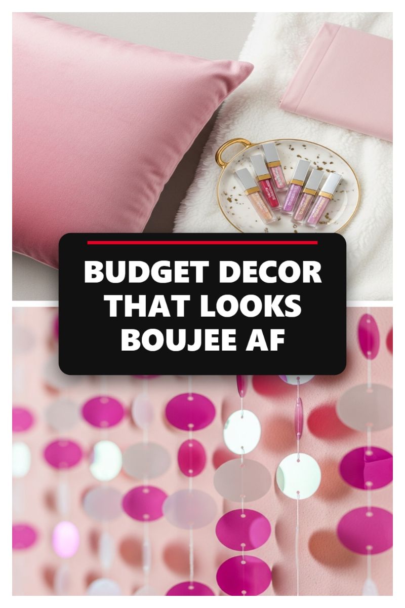 BUDGET DECOR THAT LOOKS BOUJEE AF