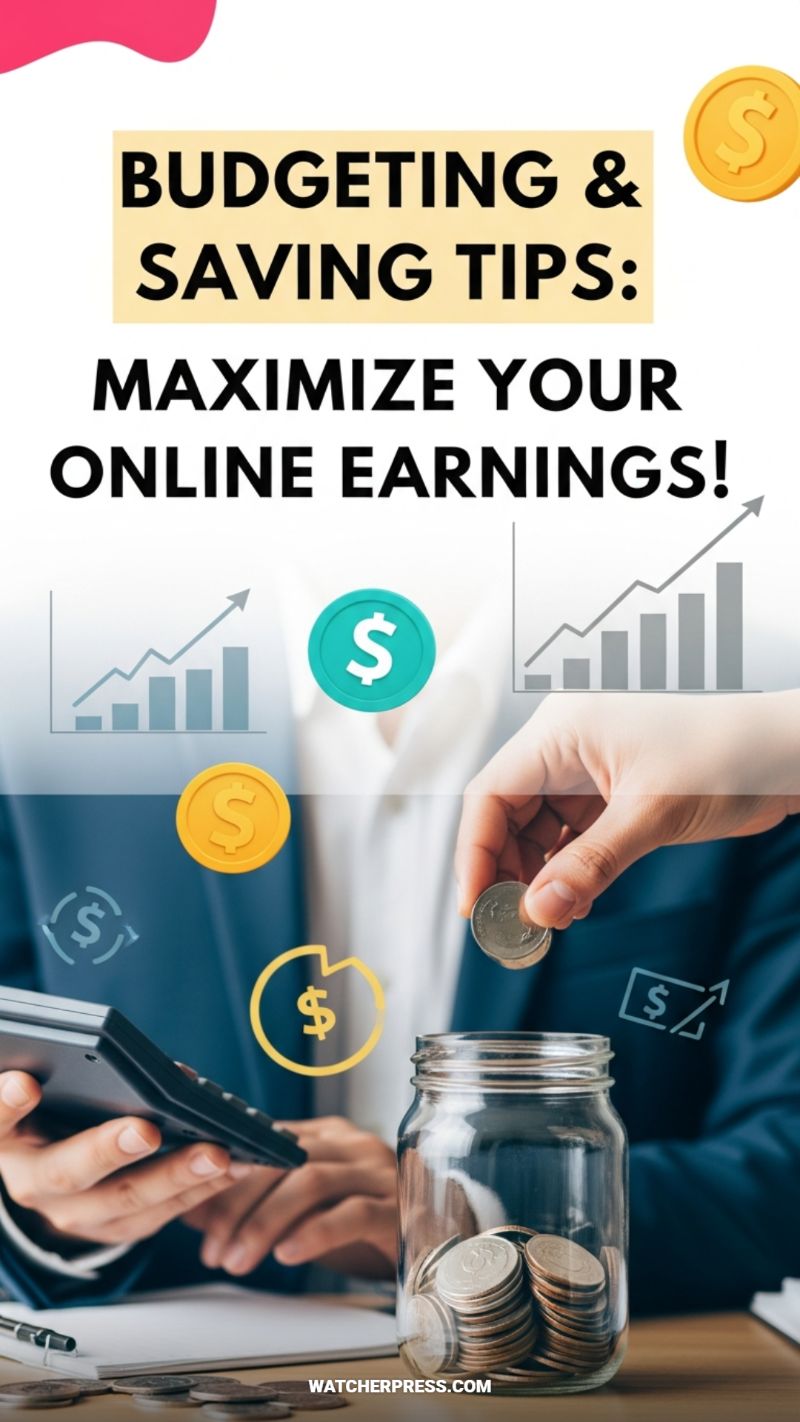 Budgeting & Saving Tips: Maximize Your Online Earnings!