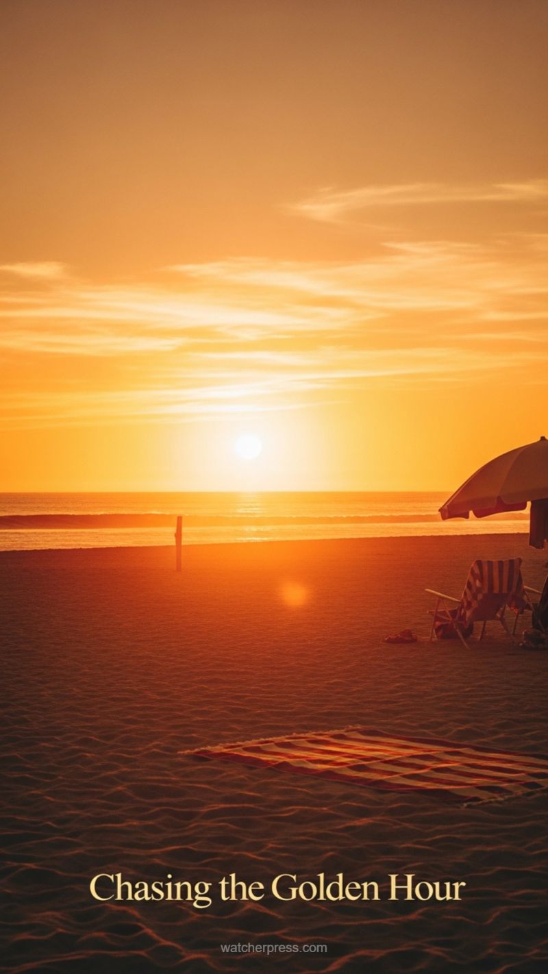 Chasing the Golden Hour: Sun-Drenched Summer