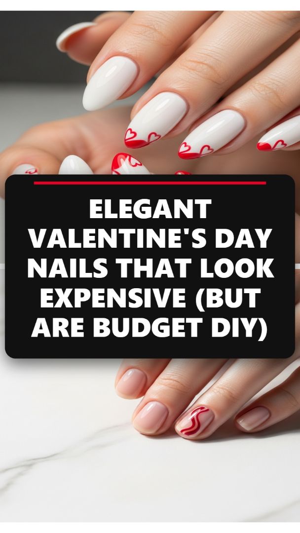 Chic & Cheap: High-End Valentine's Nail Art That Costs Pennies to DIY