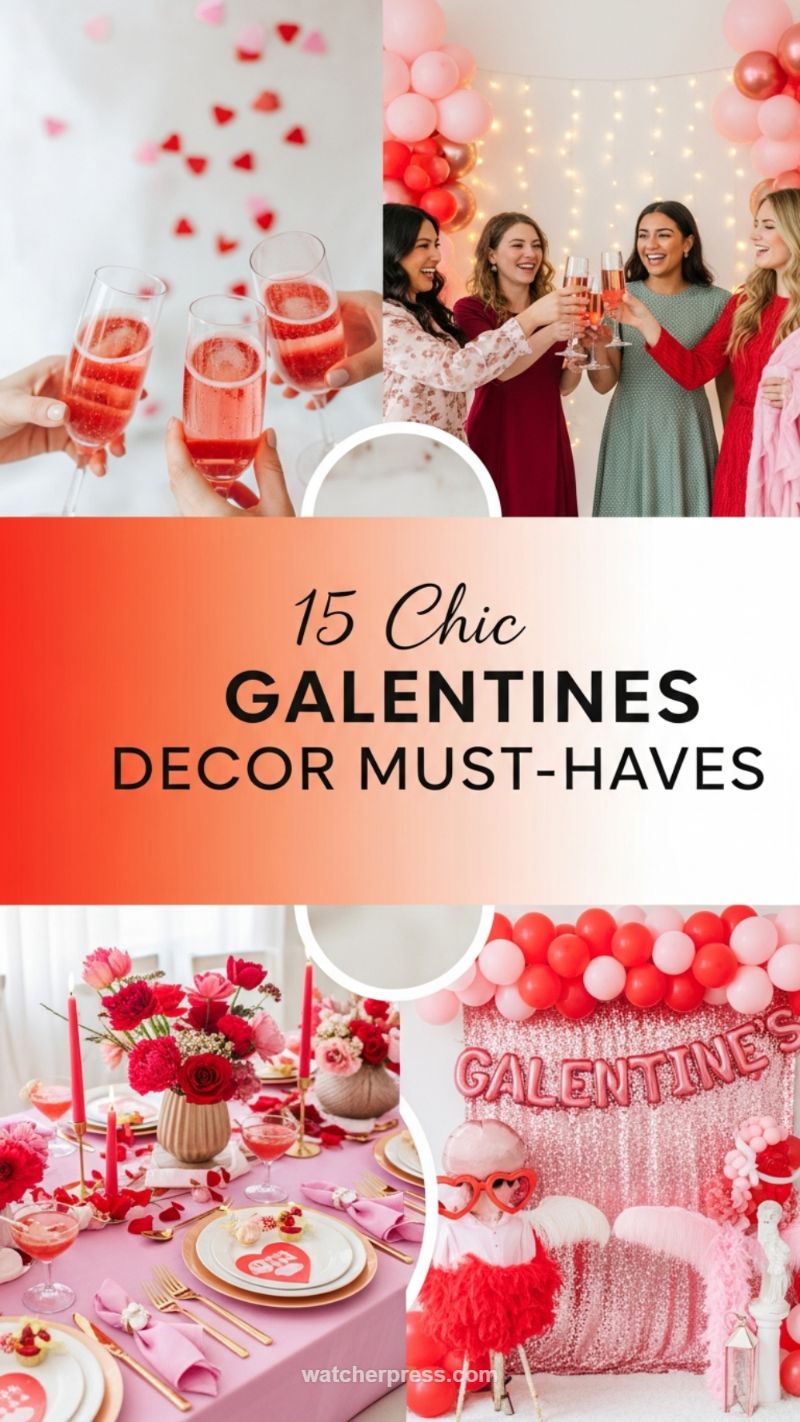 Chic Galentine’s Day Glam & Friendship Focus (Themes 1-7)