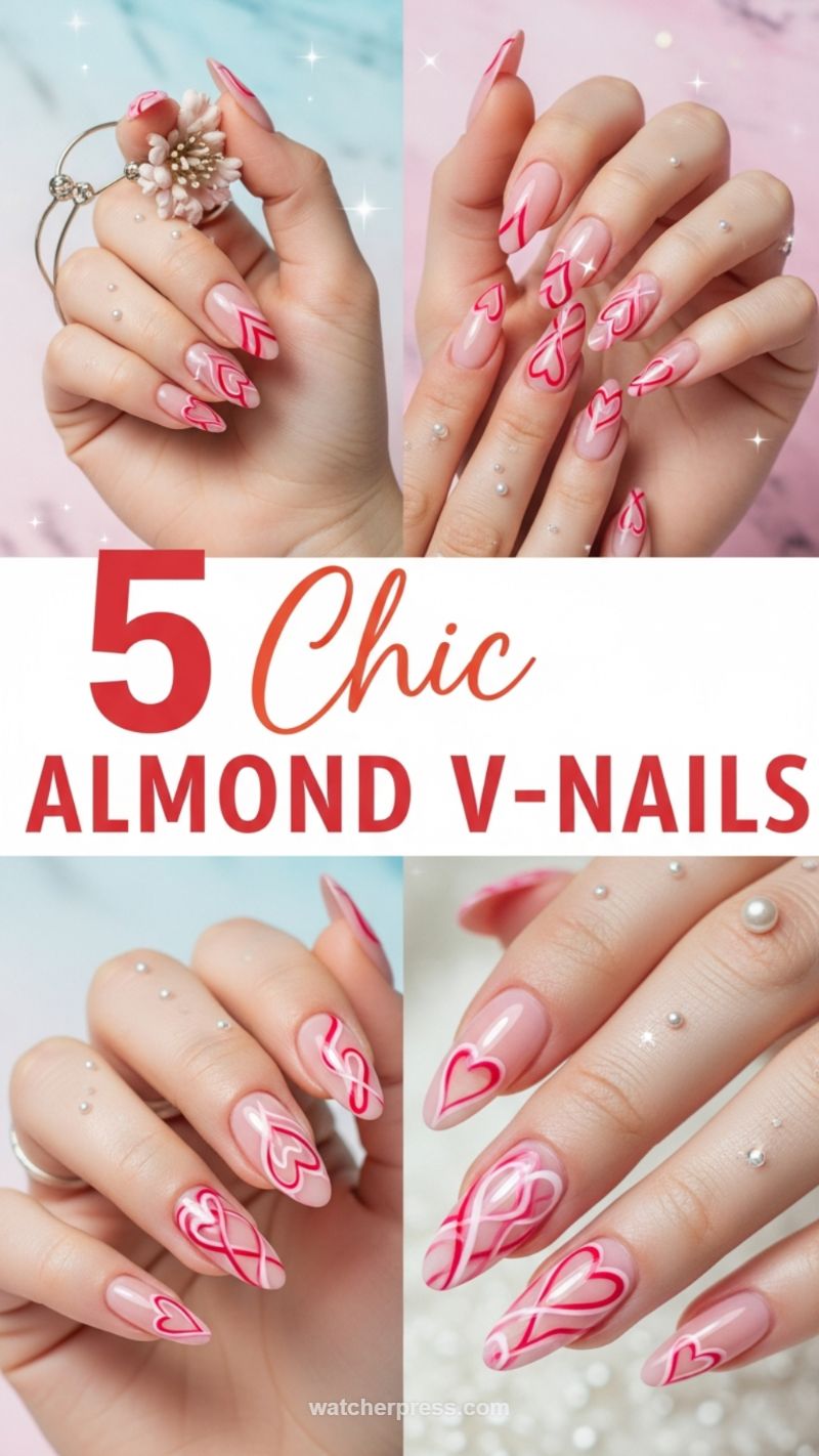 Chic Intertwined Heart Ribbon Sweets