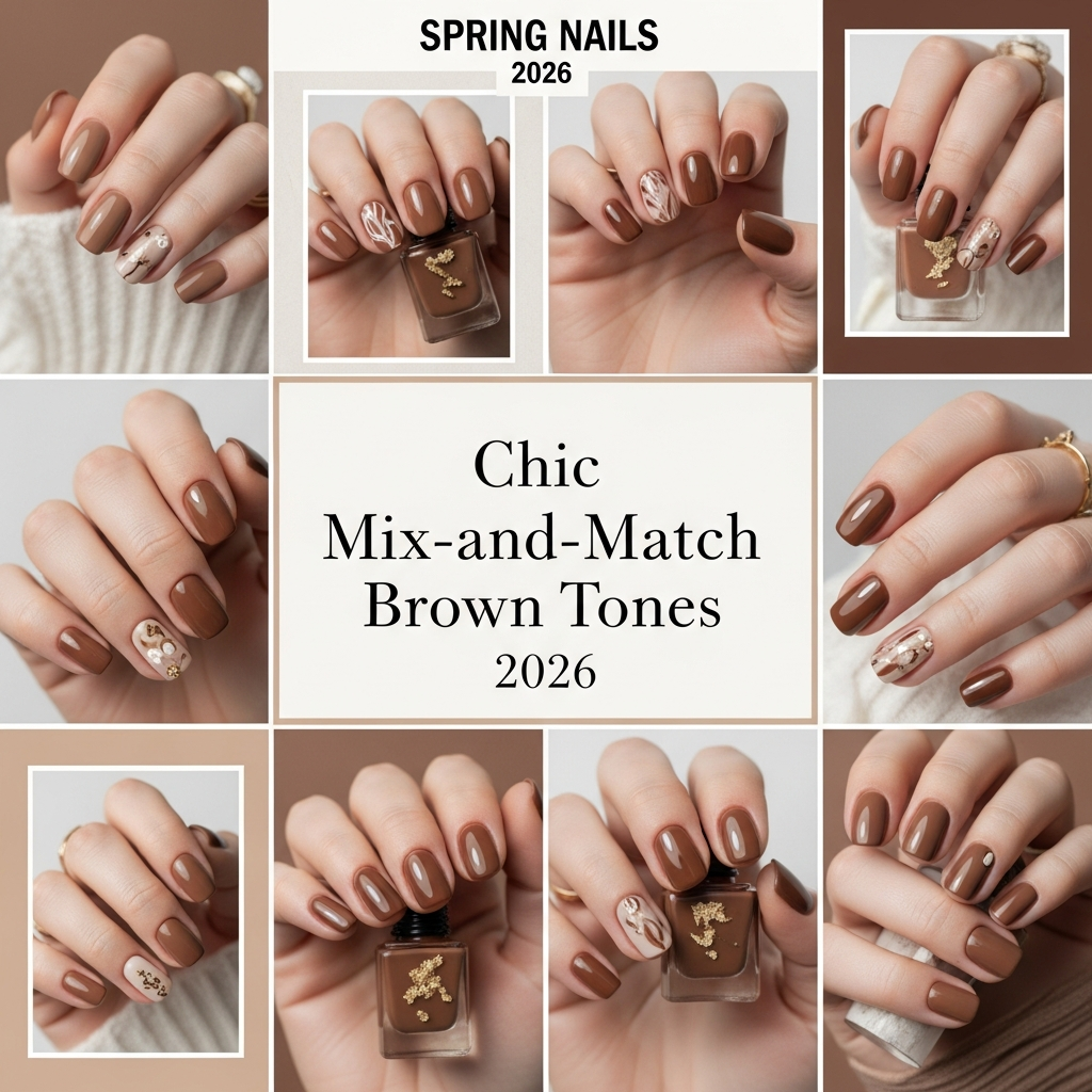 Chic Mix-and-Match Brown Tones