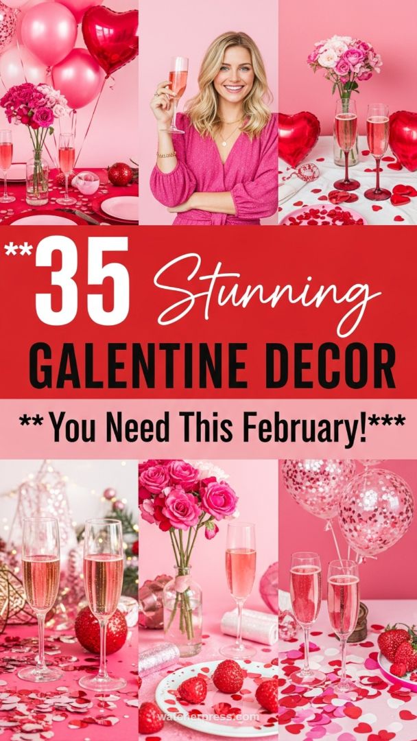 Chic Pink & Rosé Table Scape: Achieving Luxury Looks on a Galentine's Budget.
