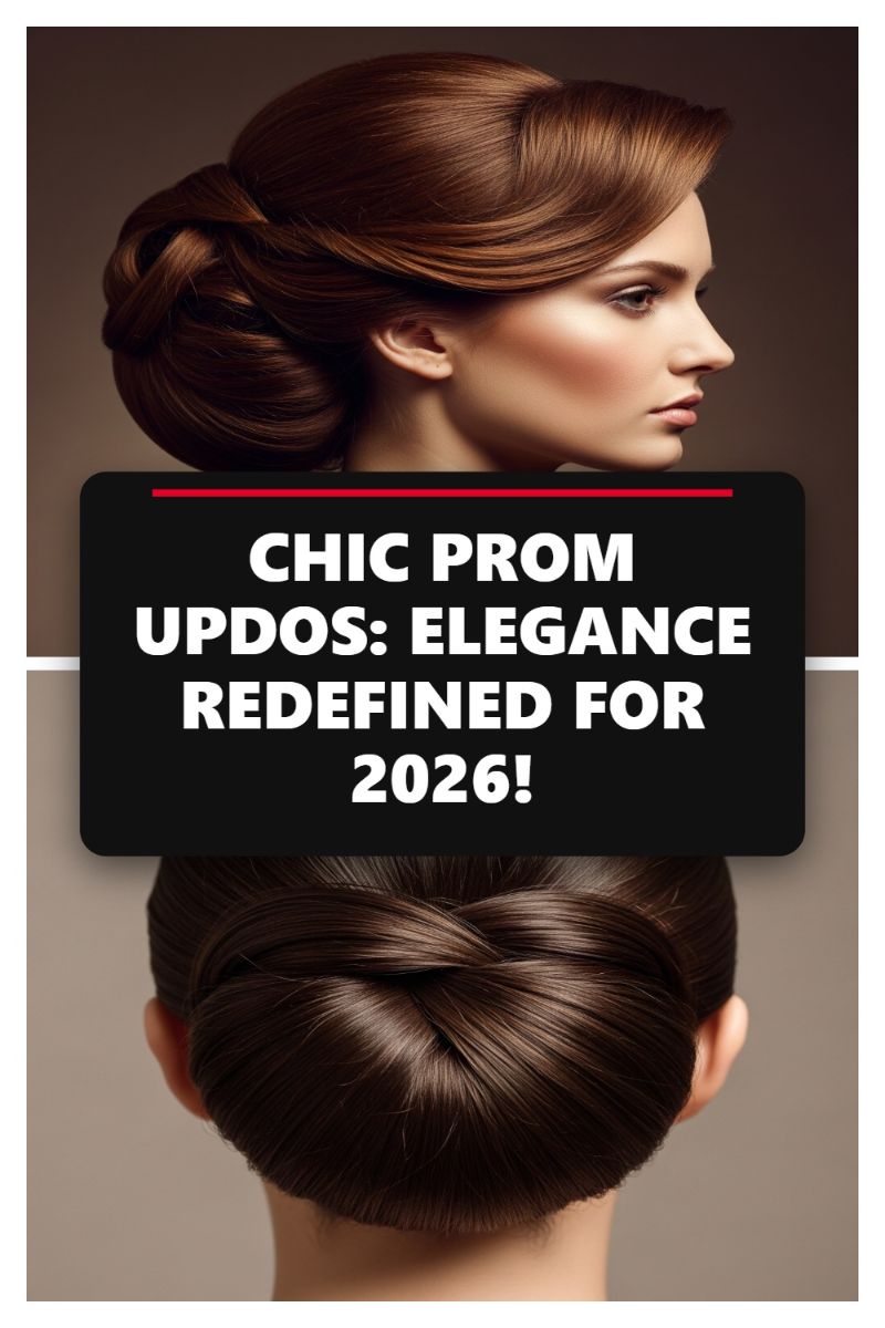 CHIC PROM UPDOS: ELEGANCE REDEFINED FOR 2026!