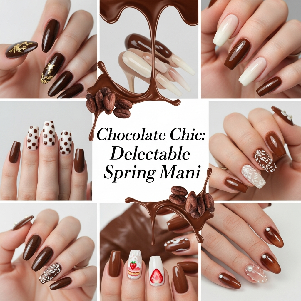 Chocolate Chic: A Delectable Spring Mani