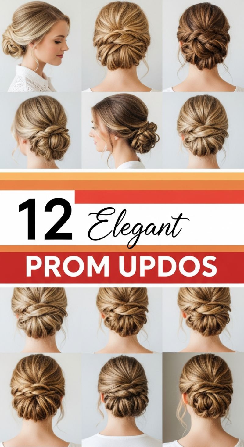 Classic Elegance: Sophisticated Prom Updos