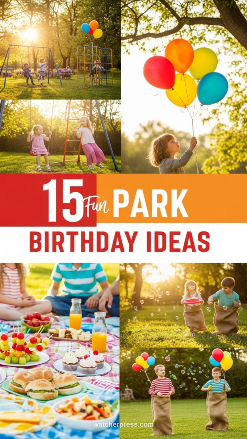 Classic Park Picnic & Playtime Spread