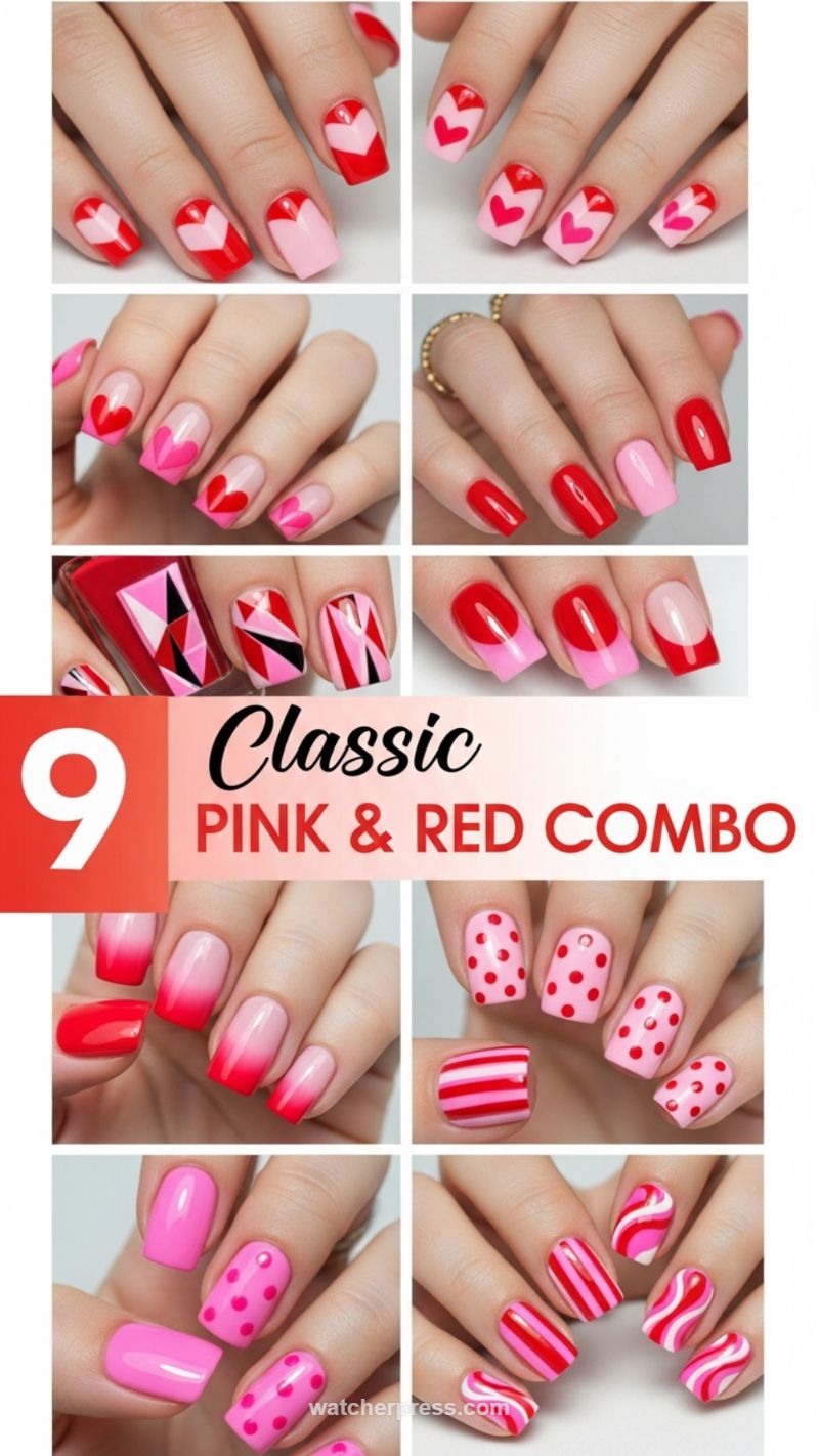 Classic Red & Pink Valentine's Sampler Box