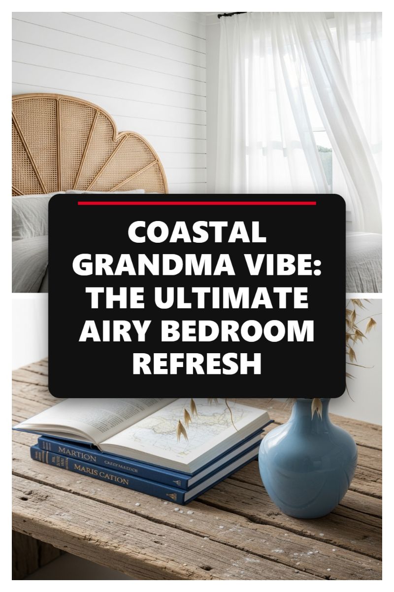 COASTAL GRANDMA VIBE: THE ULTIMATE AIRY BEDROOM REFRESH