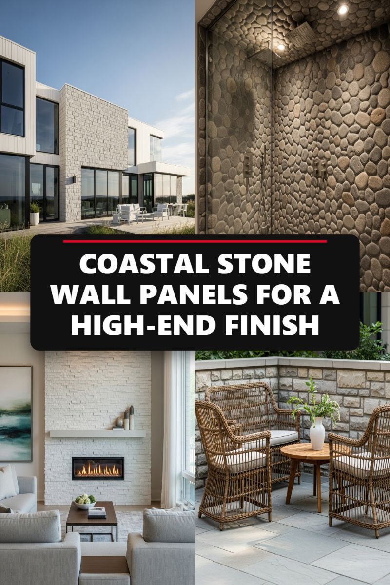 COASTAL STONE WALL PANELS FOR A HIGH-END FINISH