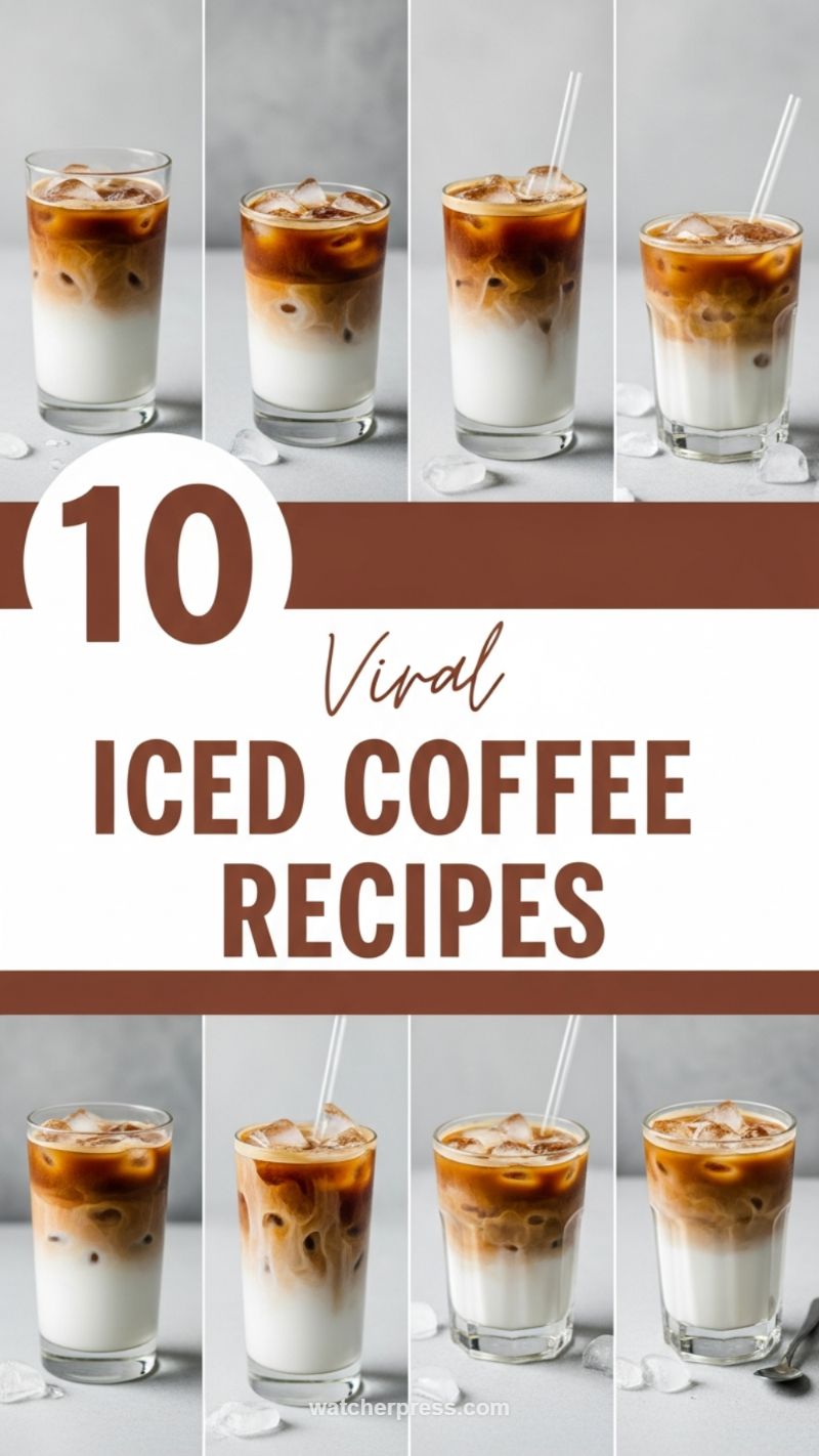 Coffee Break Indulgence: Viral Iced Coffee Recipes