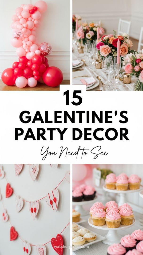 Cohesive Galentine's Aesthetic: A Blueprint for Layered Luxury Party Decor