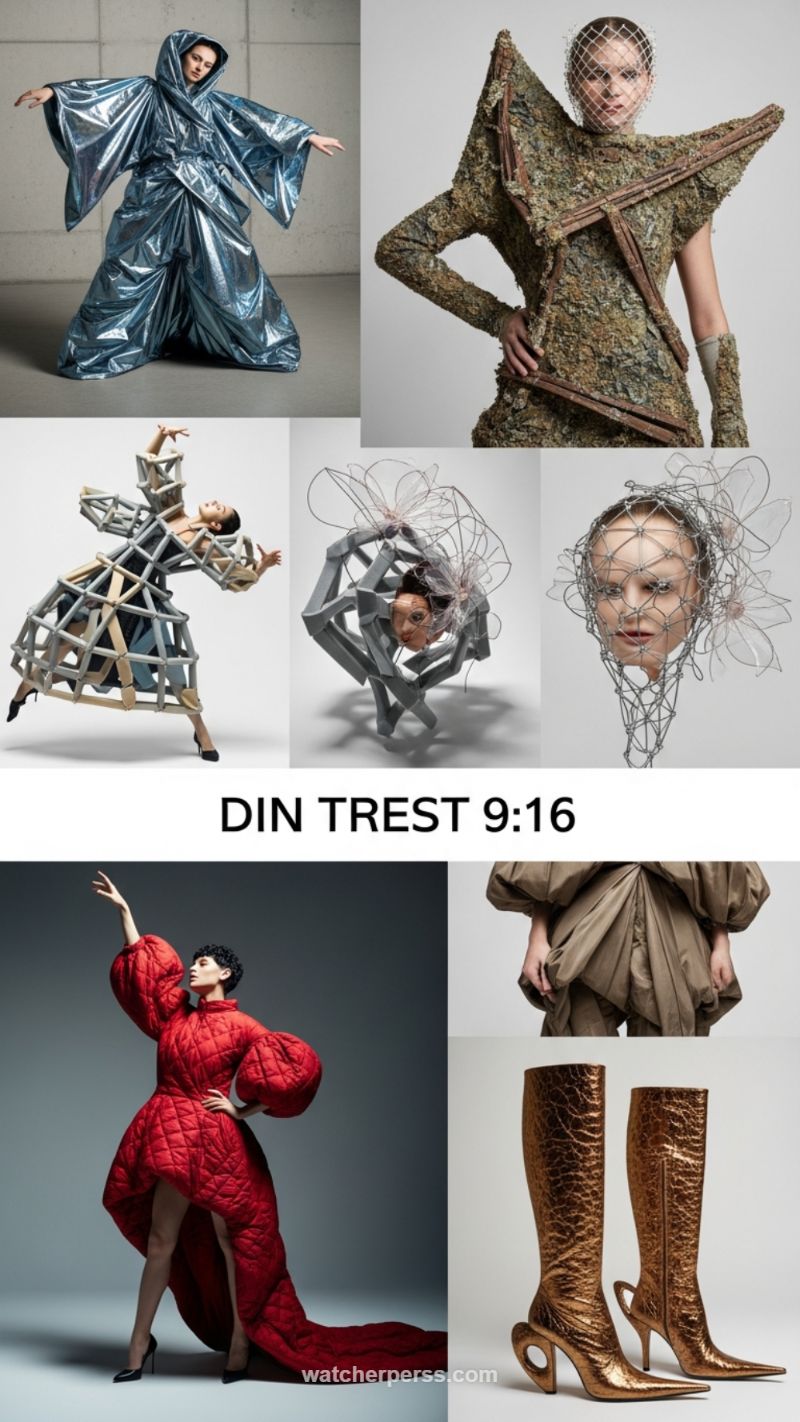 Conceptual Avant-Garde Fashion Structures