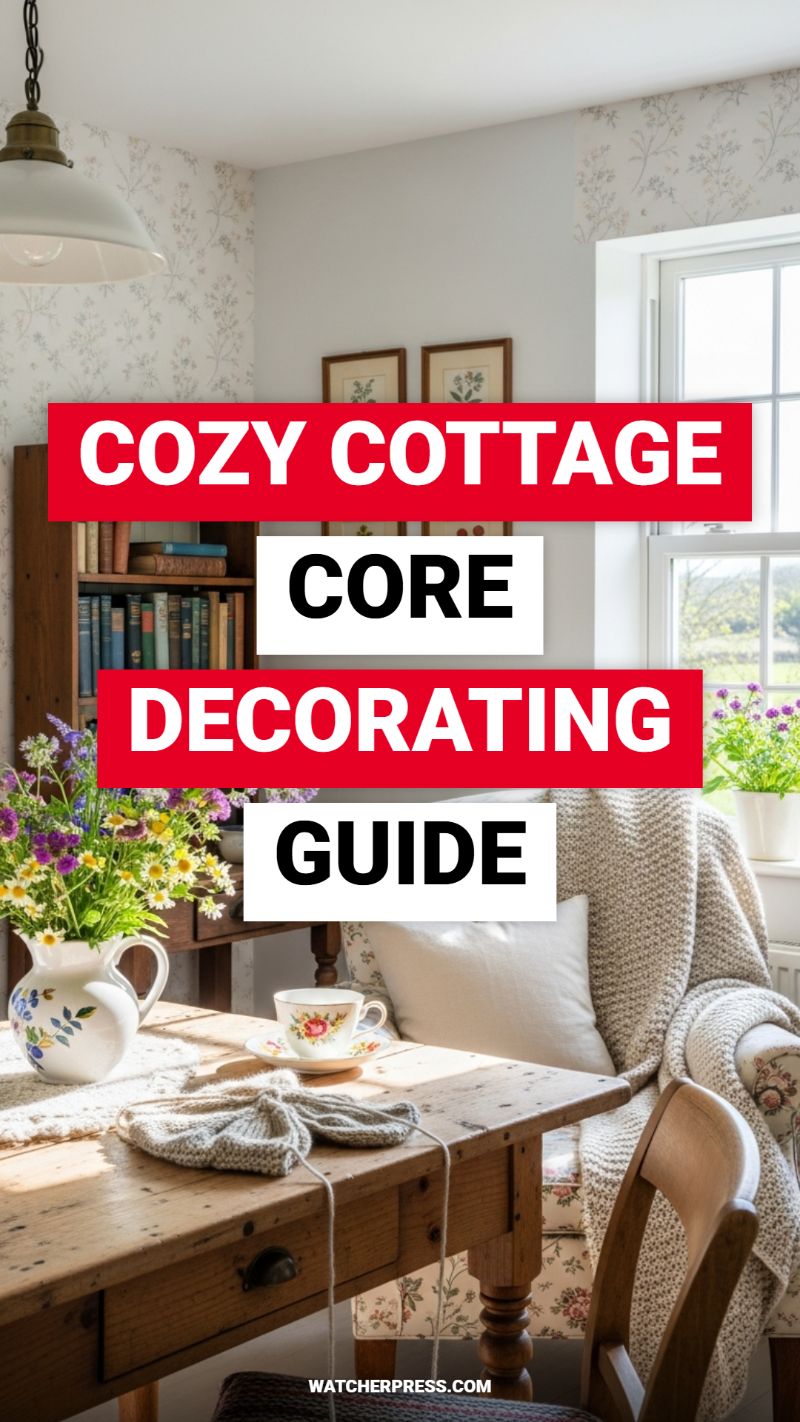 COZY COTTAGE CORE DECORATING GUIDE