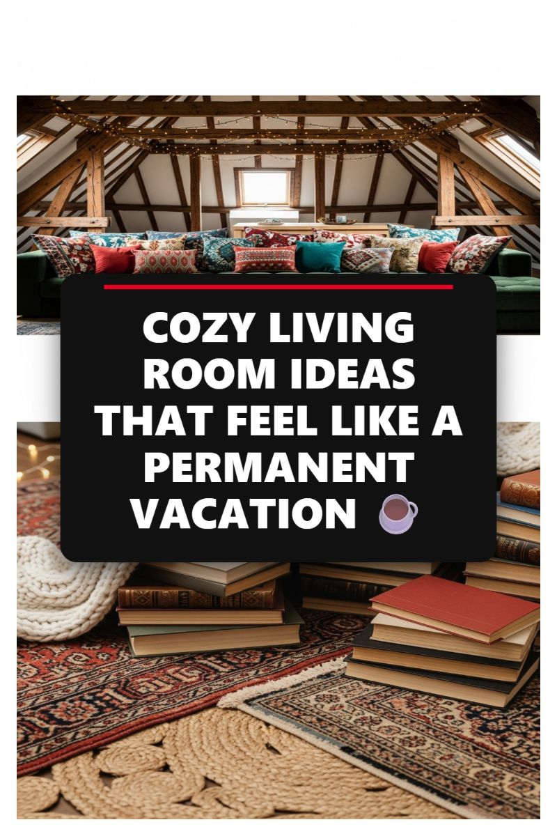 COZY LIVING ROOM IDEAS THAT FEEL LIKE A PERMANENT VACATION