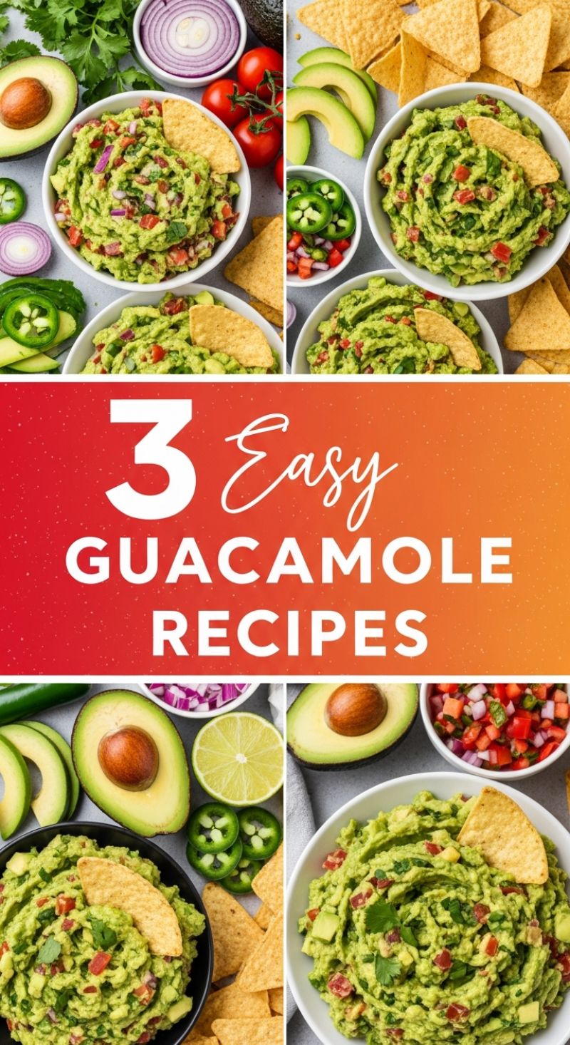Creamy & Easy Guacamole Creations