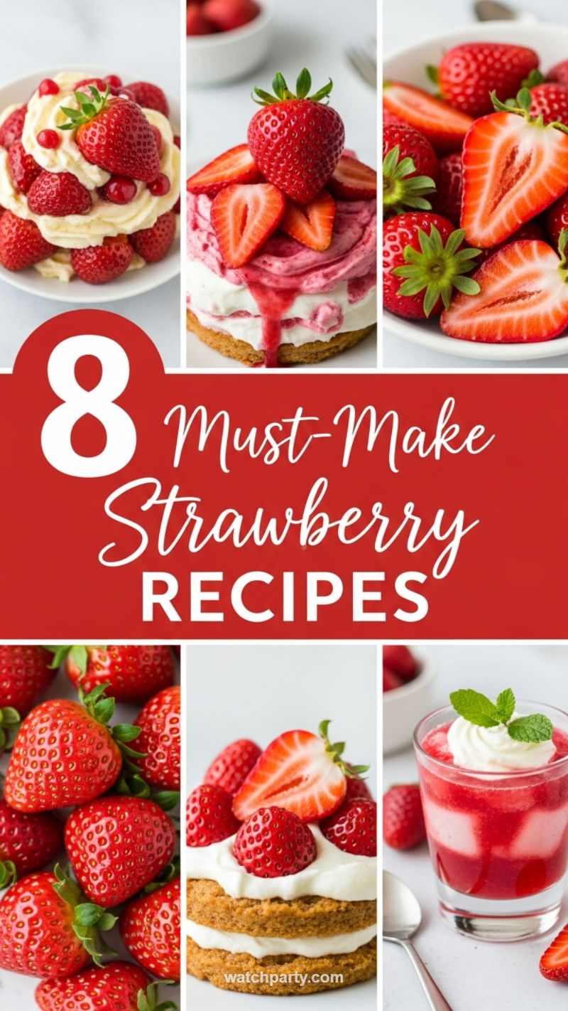 Creamy Strawberry Shortcake Stack with Whipped Topping