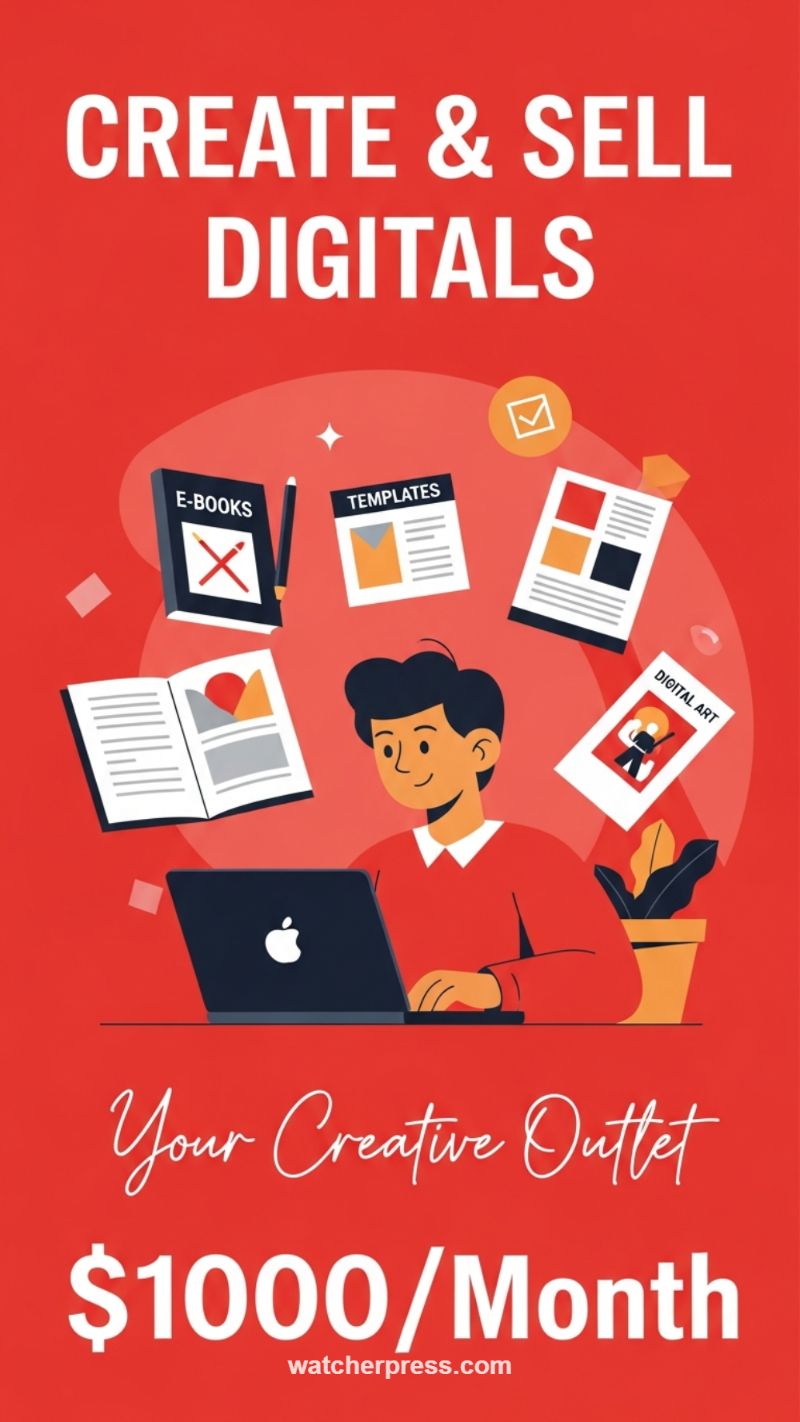 Create & Sell Digitals: Your Creative Outlet for Income