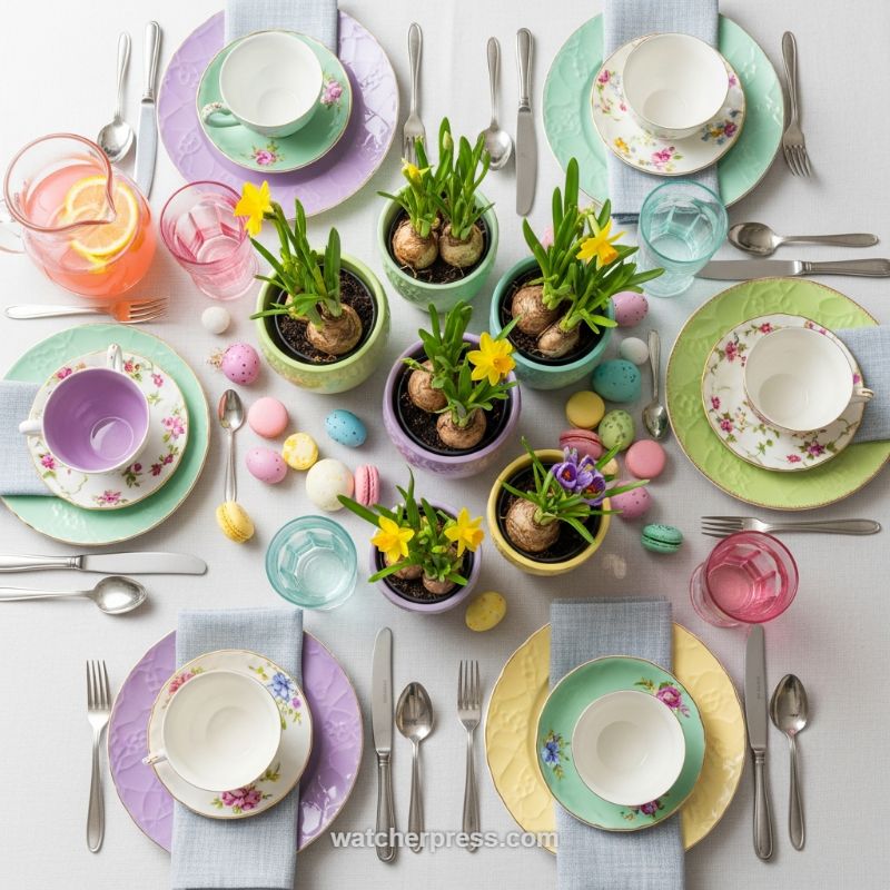 Creating an Effortlessly Chic Springtime Table Setting