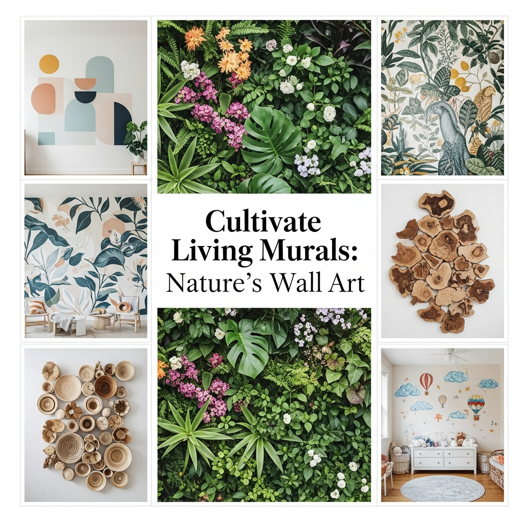 Cultivate Living Murals: Nature's Wall Art