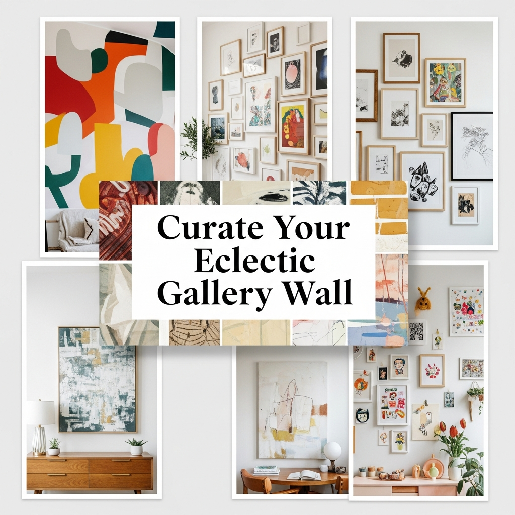 Curate Your Eclectic Gallery Wall