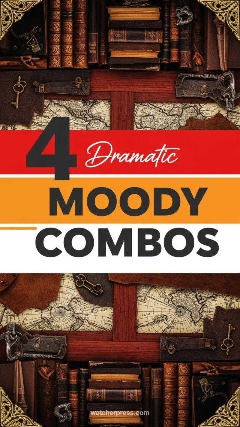 Curating Atmosphere: 4 Dramatic Moody Combos Using Antique Finds