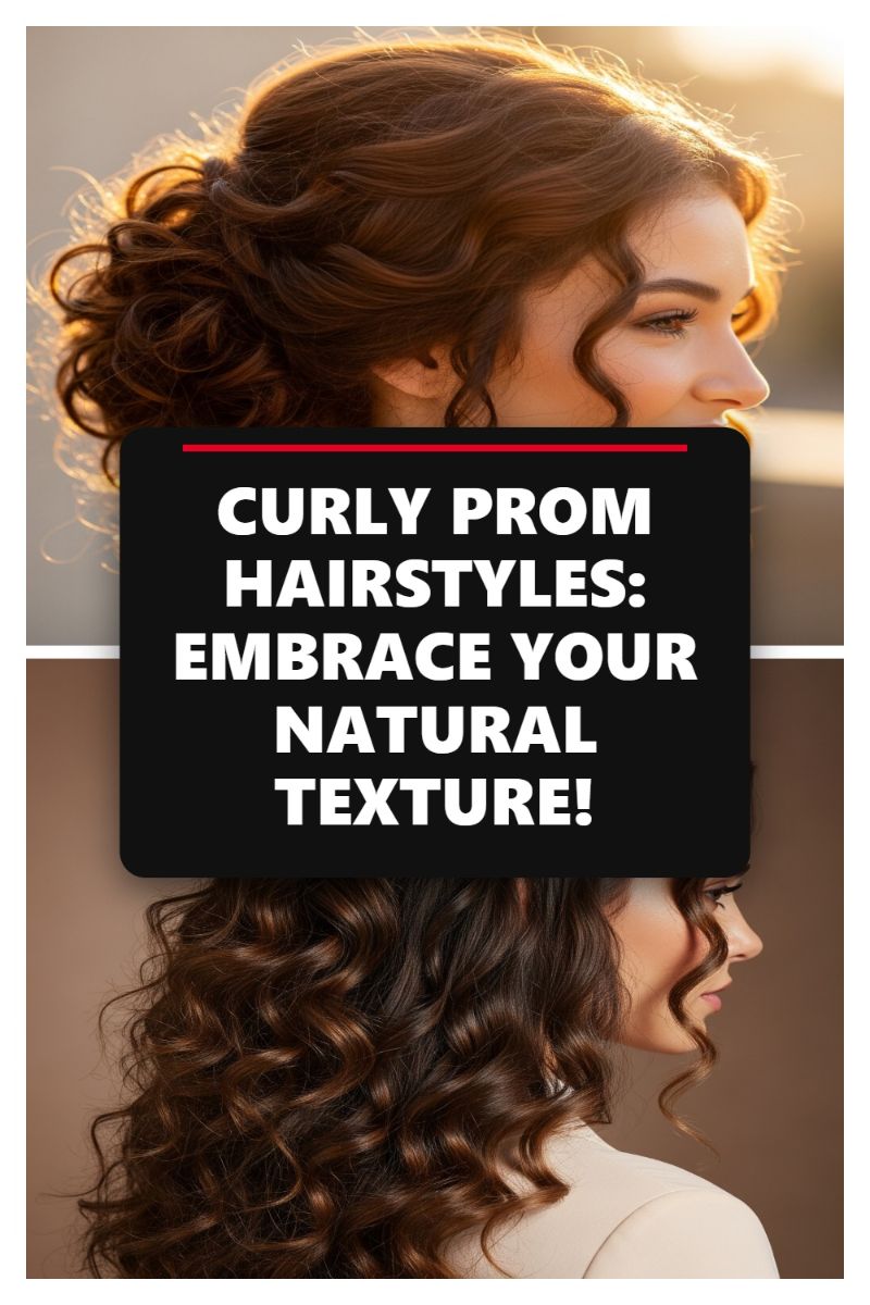 CURLY PROM HAIRSTYLES: EMBRACE YOUR NATURAL TEXTURE!