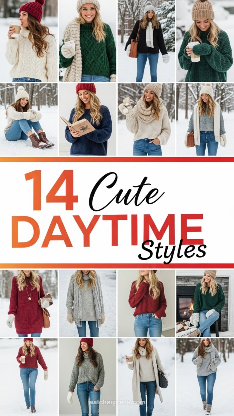 Cute Daytime Cozy Styles