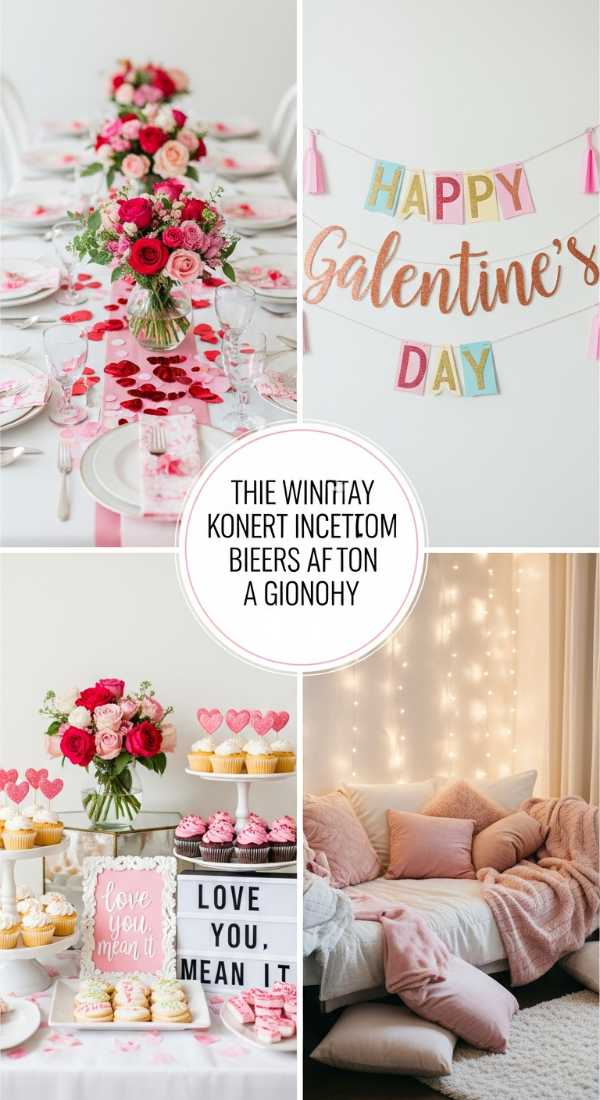 Cute Galentine's Party Decor Ideas