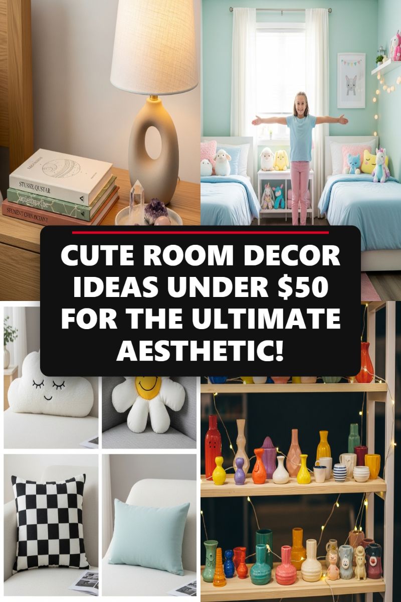 CUTE ROOM DECOR IDEAS UNDER $50 FOR THE ULTIMATE AESTHETIC!