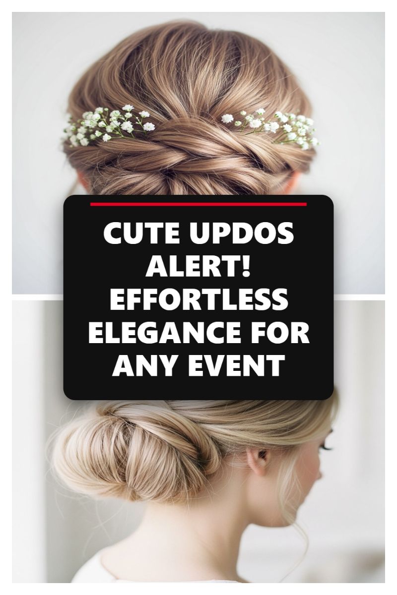 CUTE UPDOS ALERT! EFFORTLESS ELEGANCE FOR ANY EVENT