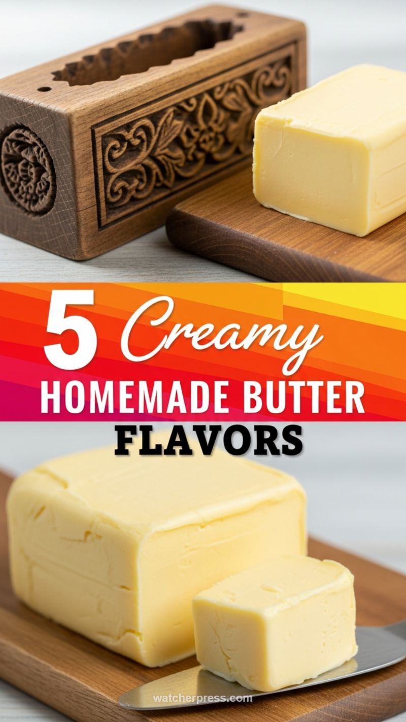 Dairy Transformation: Homemade Butter Flavors