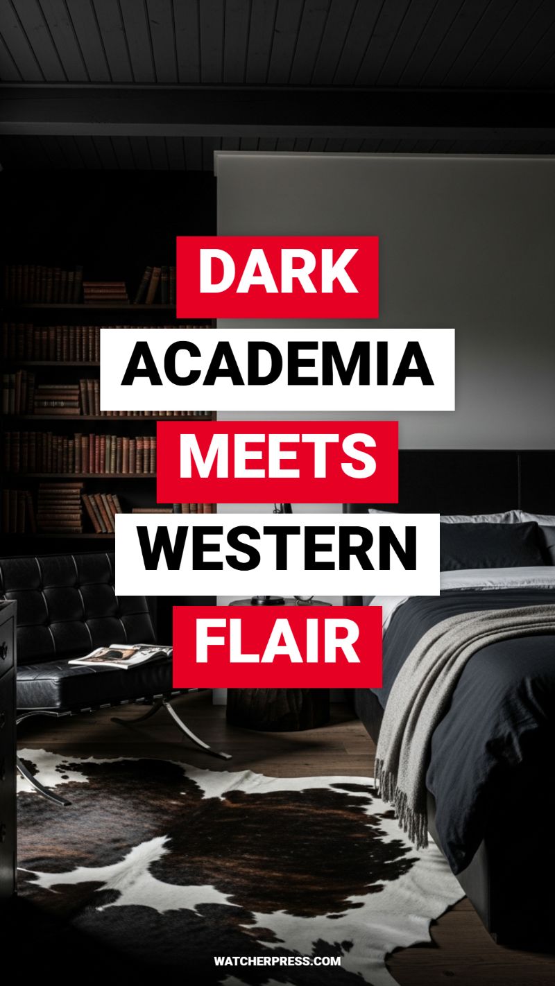 DARK ACADEMIA MEETS WESTERN FLAIR