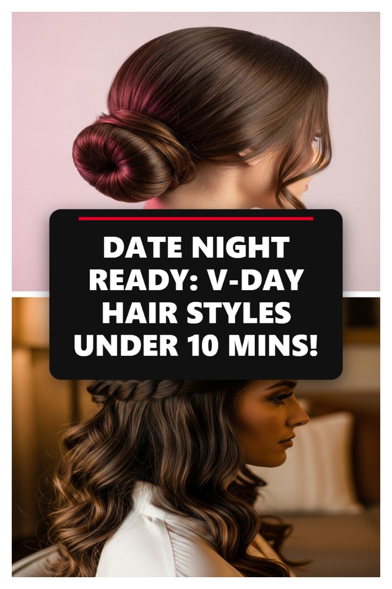 DATE NIGHT READY: Elegant Hairstyles Under 10 Minutes