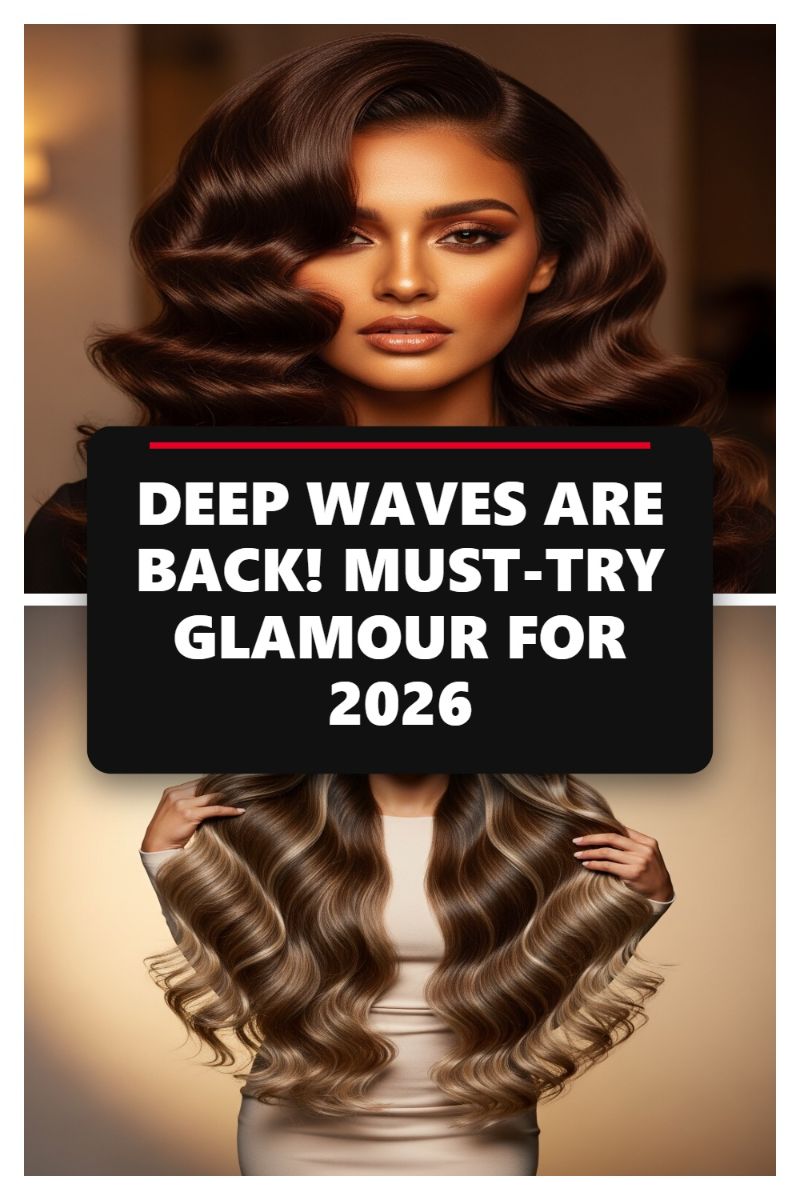 Deep Waves Are Back! Must-Try Glamour for 2026